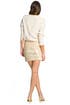 Glam Nude Sequin Skirt by Haute Hippie
