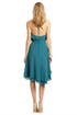Teal Time Ruffle Dress by Haute Hippie