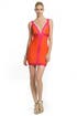 Citrus Flamingo Dress by Hervé Léger