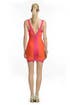 Citrus Flamingo Dress by Hervé Léger
