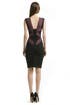 Contrast Entrapment Dress by Hervé Léger