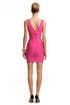 Fuchsia Fantasy V Dress by Hervé Léger