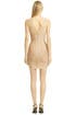Golden Eye Dress by Hervé Léger