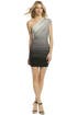 Stormy Skies Bandage Dress by Hervé Léger