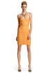 Tangerine Margarita Dress by Hervé Léger