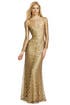 Gold Cassia Gown by Issa