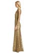 Gold Cassia Gown by Issa