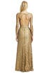 Gold Cassia Gown by Issa