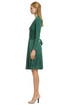 Green Royal Wrap Dress by Issa