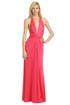 Plunging Pink Wrap Gown by Issa