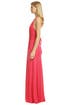 Plunging Pink Wrap Gown by Issa
