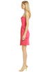 Red Draped Silk Dress by Issa