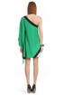 Emerald Colorblock Poncho by Jay Godfrey