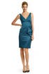 Peacock Ruffle Dress by Lela Rose