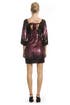 Cabernet Sequin Kiss Dress by Mark & James by Badgley Mischka