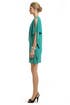 Teal Draped Dream Dress by Mark & James by Badgley Mischka