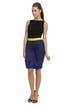 Collins Colorblock Sheath by Martin Grant