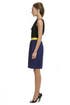 Collins Colorblock Sheath by Martin Grant