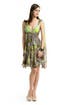 Lime Brushstroke Dress by Matthew Williamson