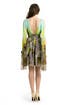 Lime Brushstroke Dress by Matthew Williamson
