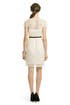 Ivory Lace Flutter Dress by Milly