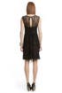 Lace Illusion Flutter Dress by Milly