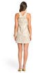 Metallic Bow Back Shift by Milly