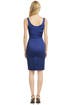 Blue Rose Bodice Sheath by Moschino Cheap And Chic
