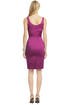 Plum Rose Bodice Sheath by Moschino Cheap And Chic