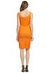 Rust Rose Bodice Sheath by Moschino Cheap And Chic