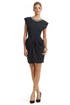 Navy Sable Bow Dress