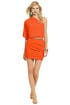 Sun Orange Allegra Dress by MSGM