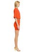 Sun Orange Allegra Dress by MSGM