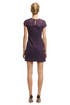 Rustic Plum Lace Dress by Nanette Lepore