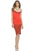 Bicolor Brick Dress by Narciso Rodriguez