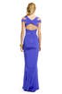 Cobalt Cutout Gown by Narciso Rodriguez