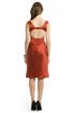 Cut Out Copper Sheath by Narciso Rodriguez