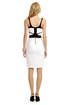 Ivory Contrast Dress by Narciso Rodriguez