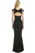 Jet Cutout Gown by Narciso Rodriguez