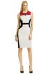 Key Pattern Sheath by Narciso Rodriguez