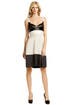 Naturale Linen Colorblock Dress by Narciso Rodriguez