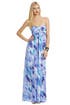 Blue Water Sunset Gown by Nicole Miller