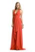 Coral Halter Gown by Nicole Miller