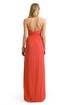 Coral Halter Gown by Nicole Miller
