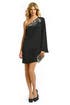 Mexicana Poncho Dress by Nicole Miller