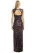 Sequin Tyrian Purple Gown by Nicole Miller