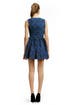 Blue Leaf Tassle Dress by Opening Ceremony