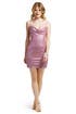 Strawberry Sequins Sheath by Peter Soronen