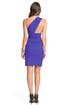 Blue Violet Cocktail Dress by Preen