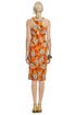 Hibiscus Martini Tie Dress by Proenza Schouler